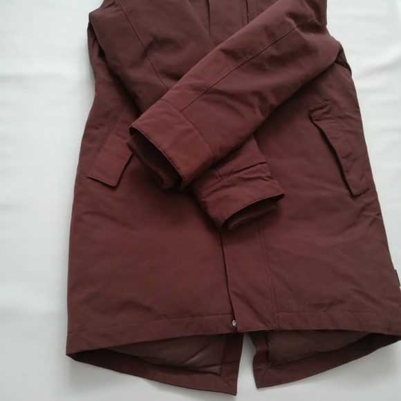 Frank And Oak Maroon Parka Small NWT - Picture 4 of 16